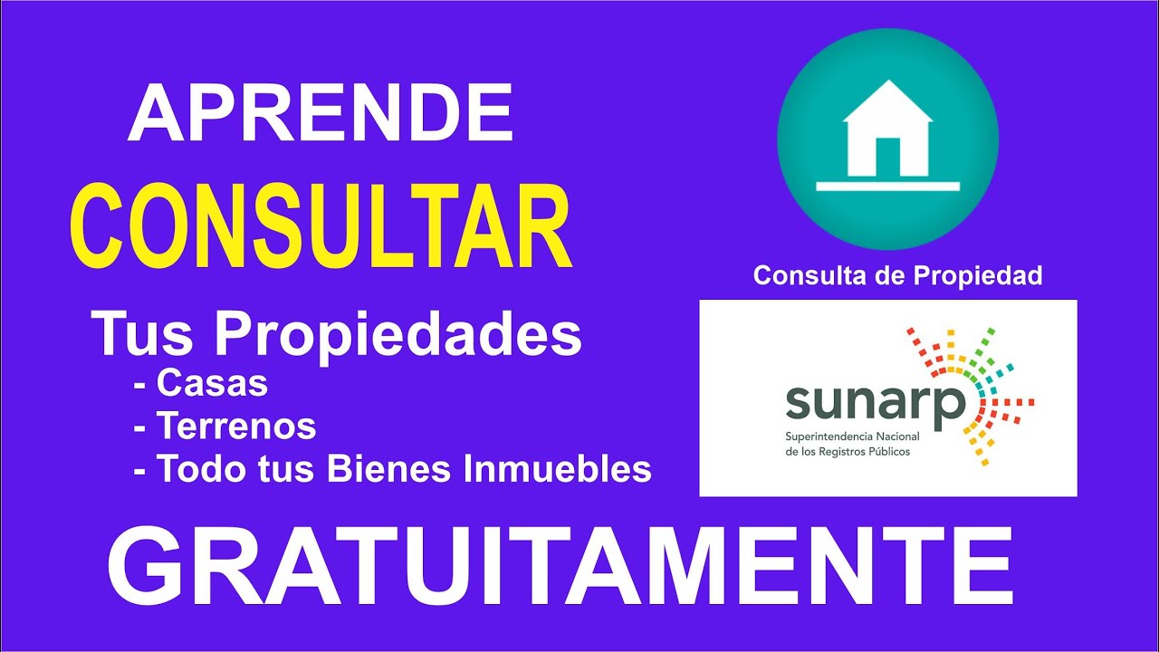 consulta de propiedades en el registro de la propiedad