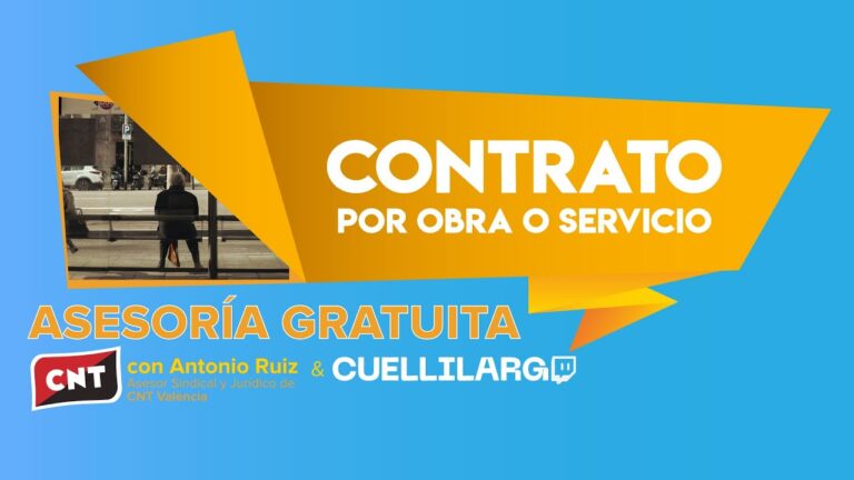 contrato de obra o servicio determinado duracion maxima