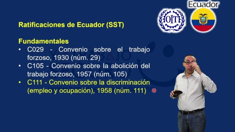 convenios oit seguridad y salud en el trabajo