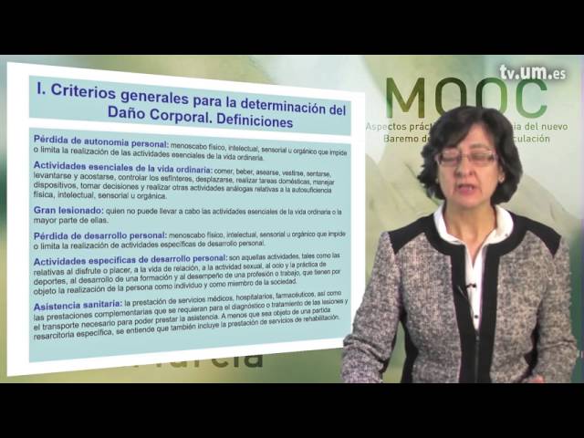 criterios de estabilidad lesional en la valoración del daño corporal