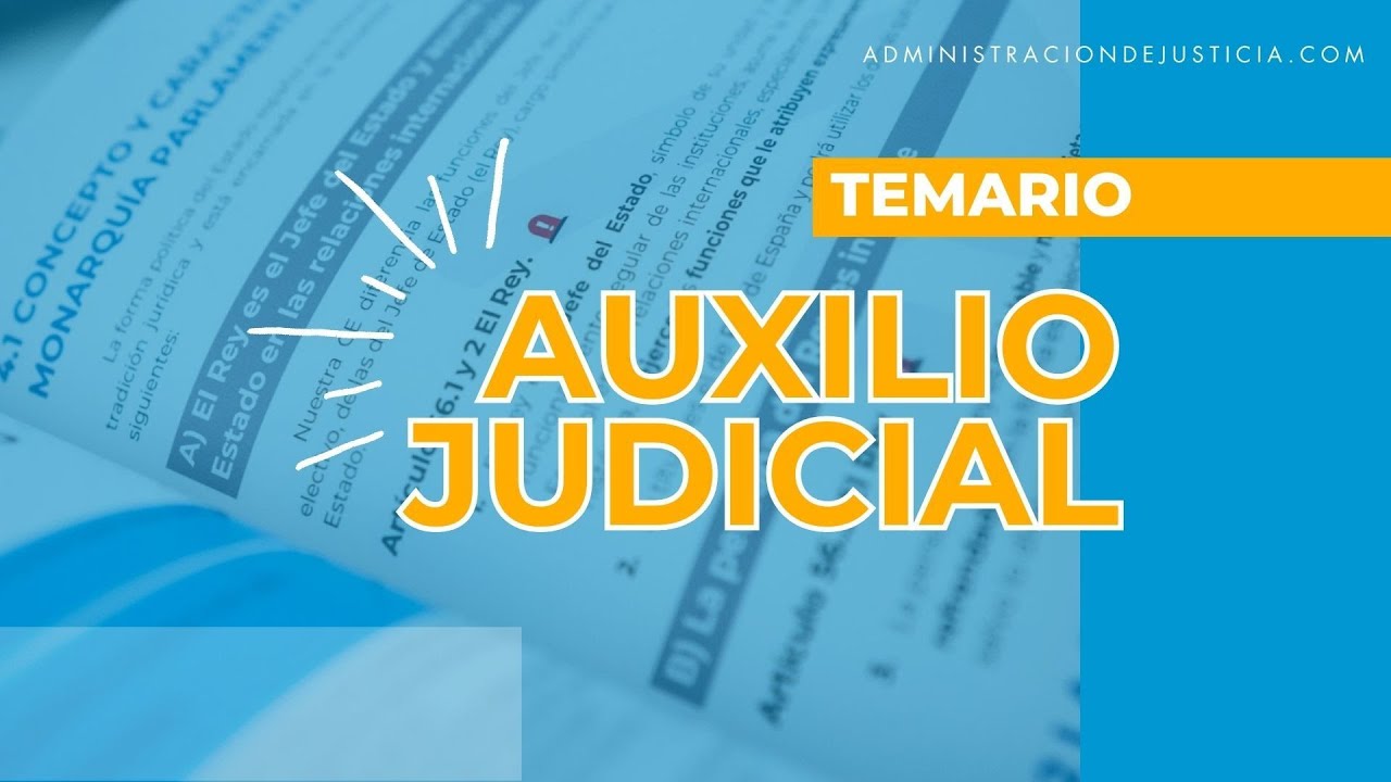 cual es el mejor temario para auxilio judicial