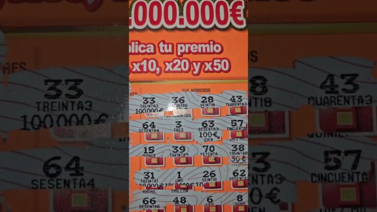 cual es el rasca de la once con mas posibilidades