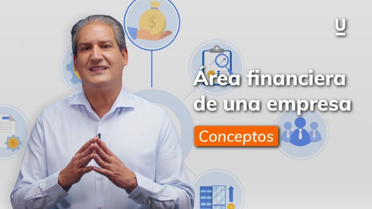 cuales son las areas financieras de una empresa