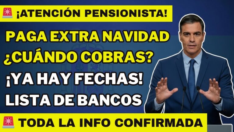 cuando se cobra la paga extra de navidad pensionistas
