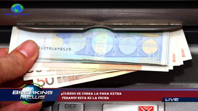 cuando se cobra la paga extra de verano