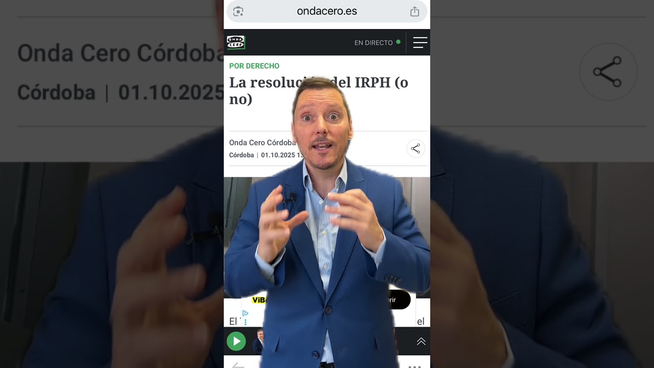 cuando se pronunciara el tribunal supremo sobre el irph