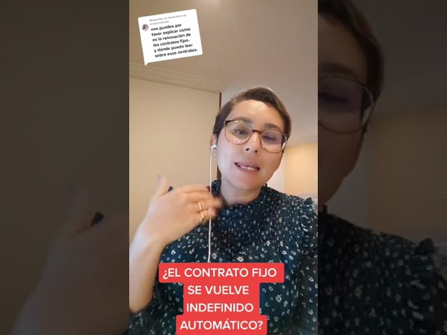 cuando un contrato de trabajo se vuelve indefinido