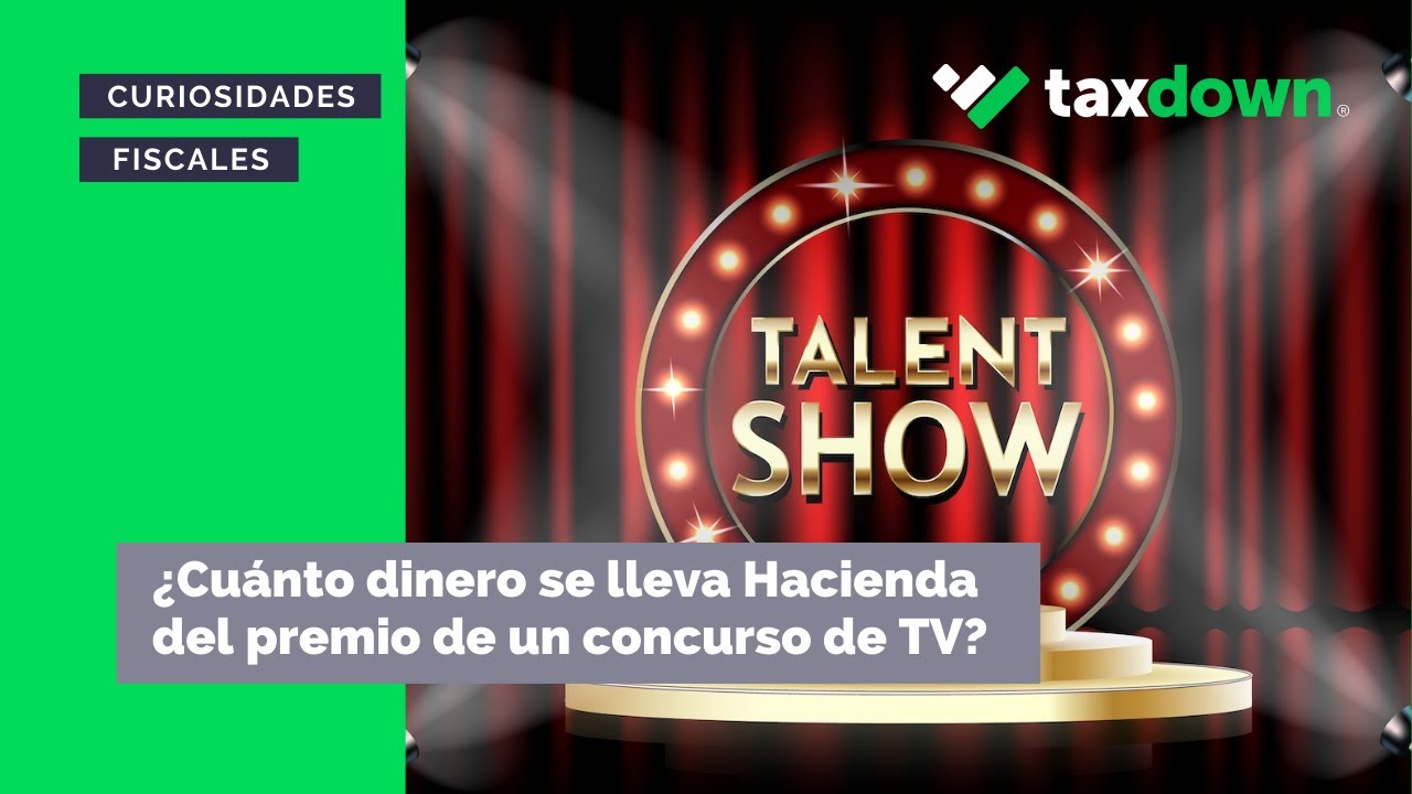 cuanto se lleva hacienda de los premios de television
