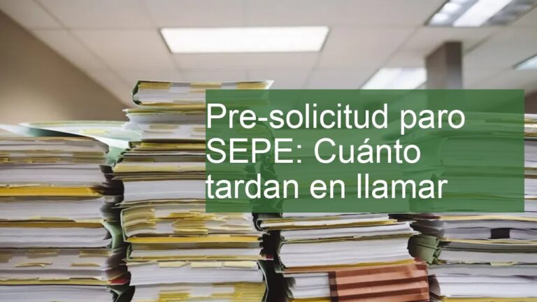 cuanto tarda en llegar la carta del paro