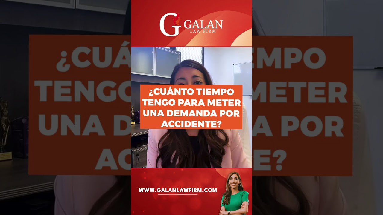 cuanto tiempo tengo para demandar por accidente de transito