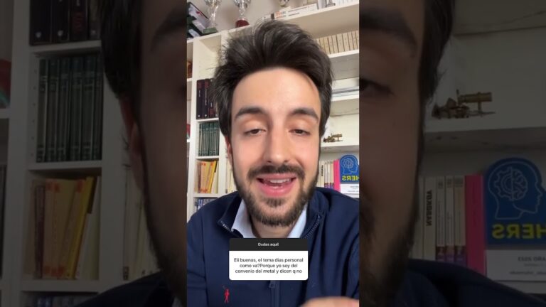 cuantos dias de asuntos propios tiene un conserje