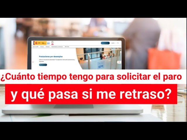 cuantos dias tengo para apuntarme al paro despues del despido