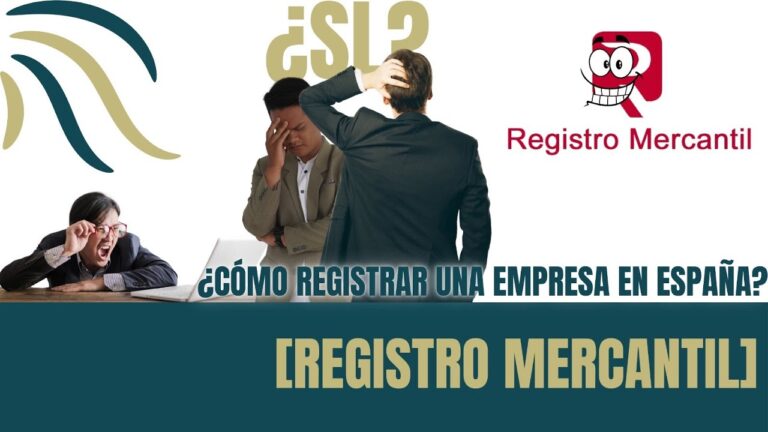 dar de alta una empresa en el registro mercantil