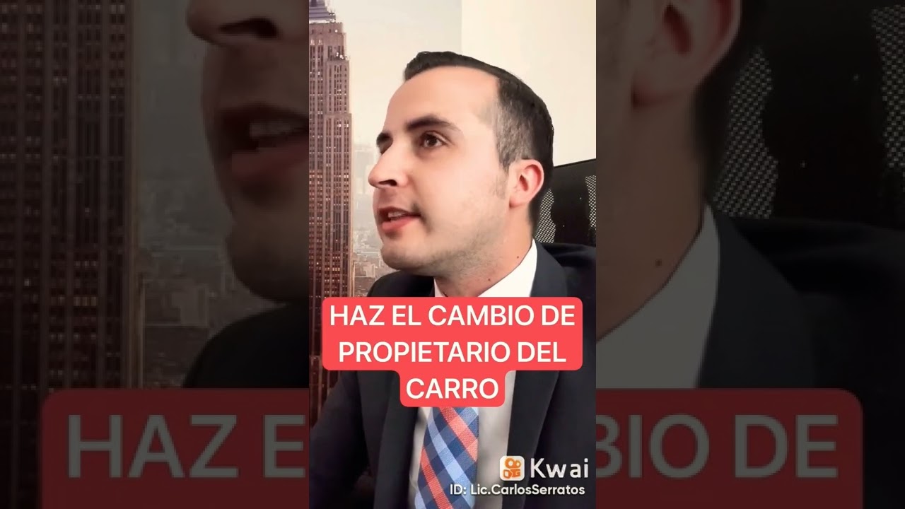 dar de baja un coche a nombre de otra persona