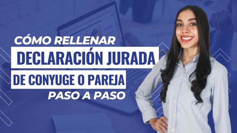 declaracion jurada de carecer de pareja de hecho