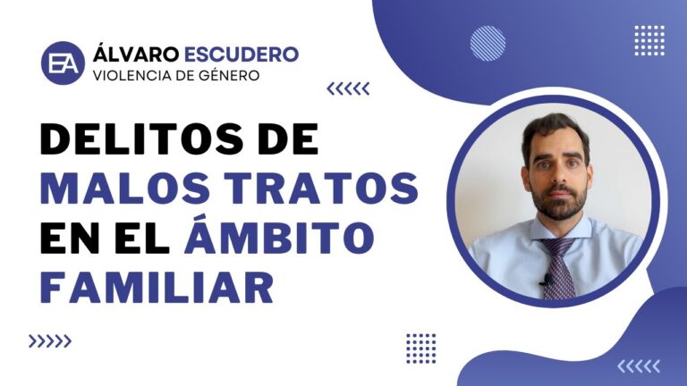 delito de malos tratos en el ambito familiar codigo penal