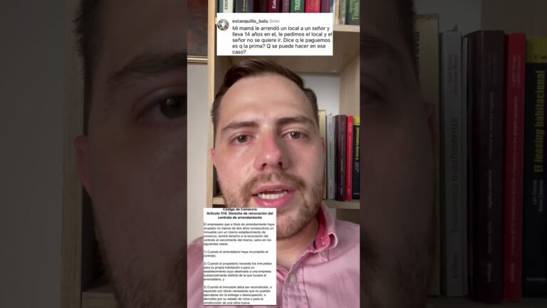 demanda por incumplimiento de contrato de arrendamiento de local comercial