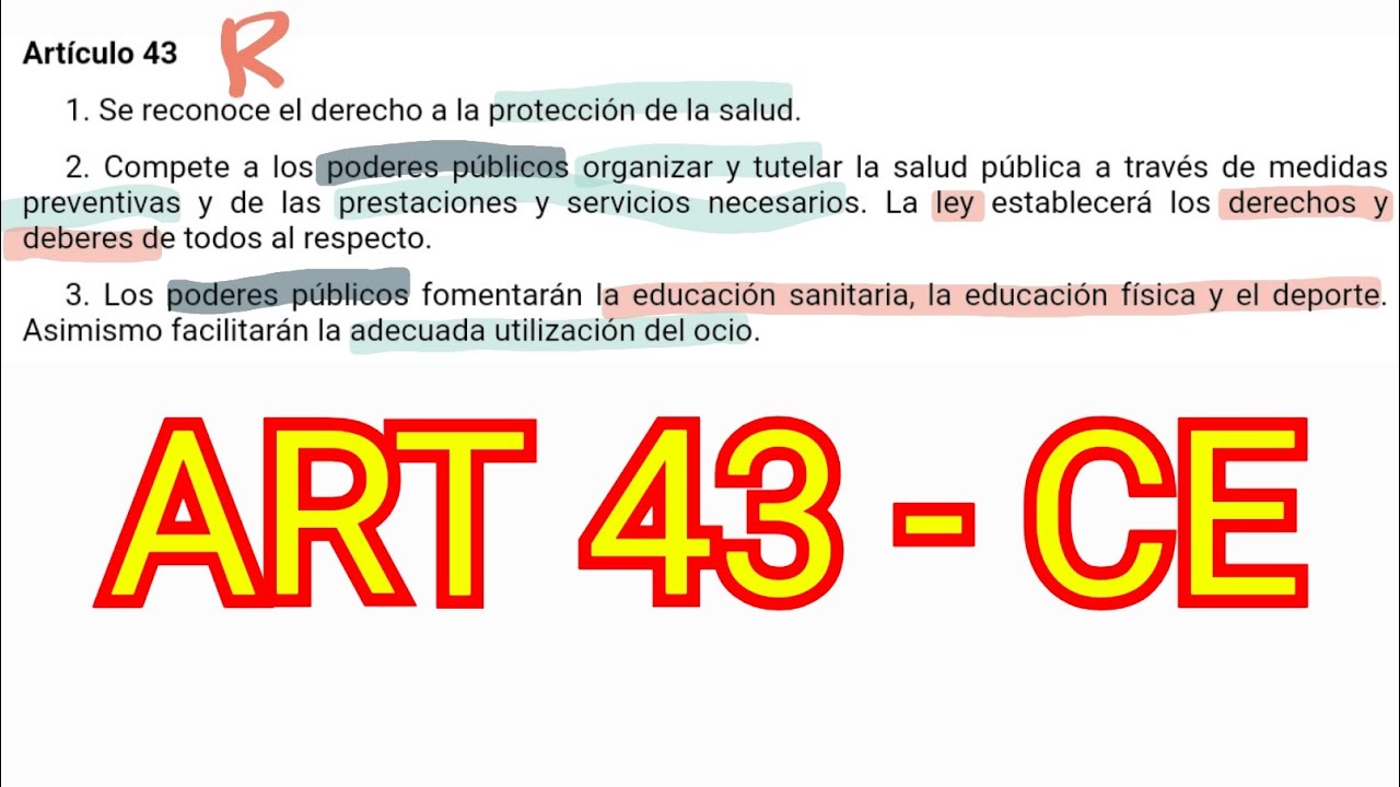 derecho a la proteccion de la salud articulo
