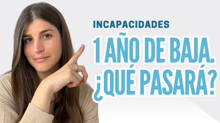 despues de un año de baja laboral que pasa