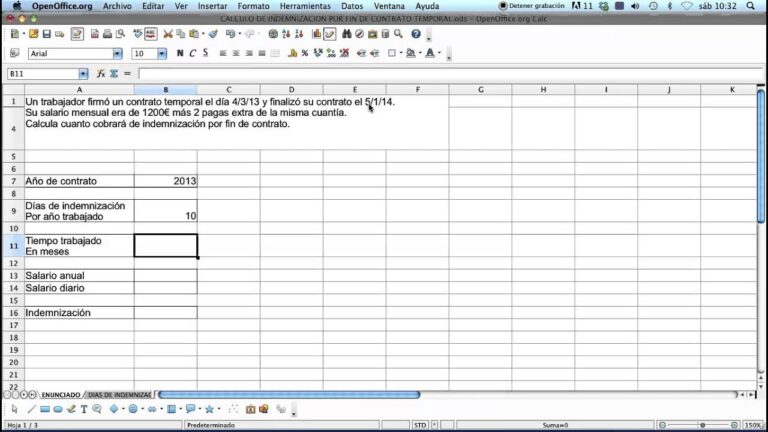 dias de indemnizacion por fin de contrato temporal