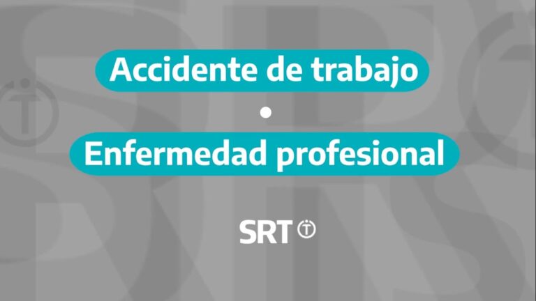 diferencia entre accidente de trabajo y enfermedad profesional