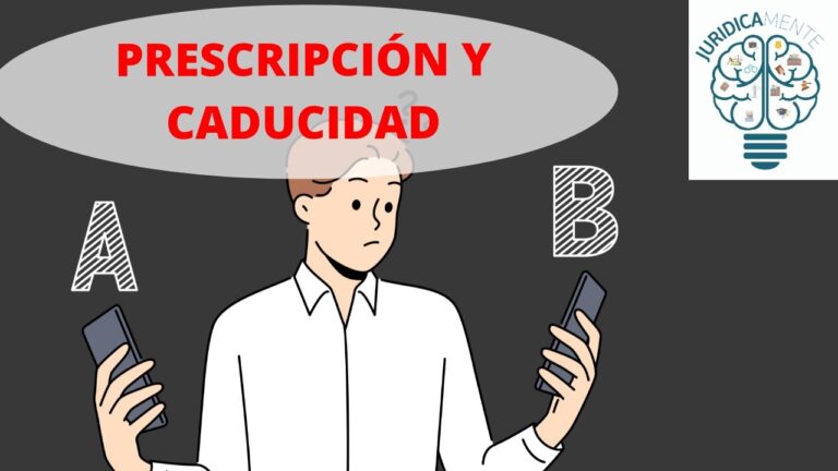 diferencia entre caducidad y prescripcion en materia laboral