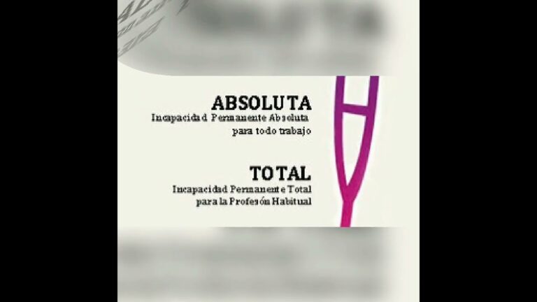 diferencia entre incapacidad permanente absoluta y gran invalidez