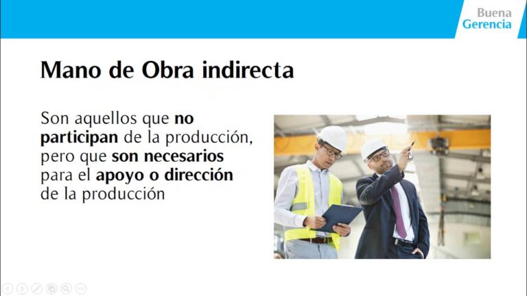 diferencia entre mano de obra directa e indirecta