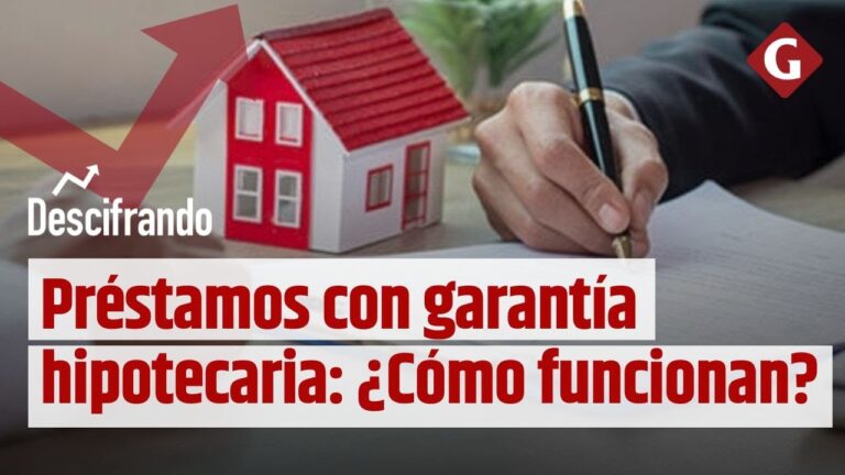 diferencia entre prestamo hipotecario y prestamo con garantia hipotecaria