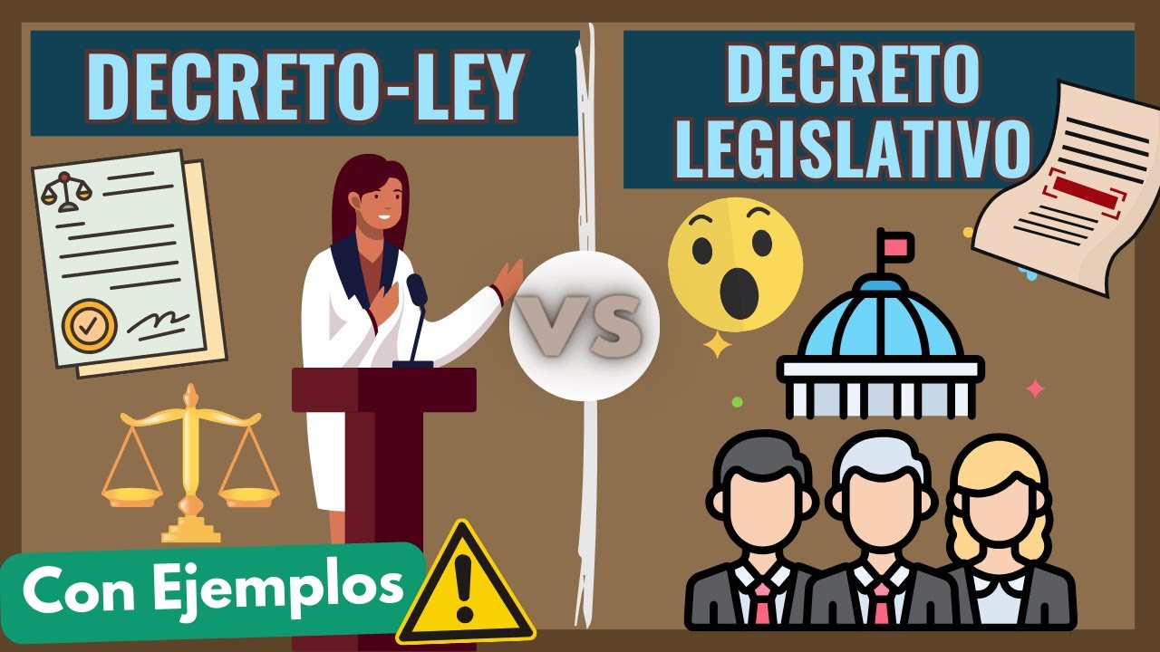 diferencia entre real decreto ley y decreto ley