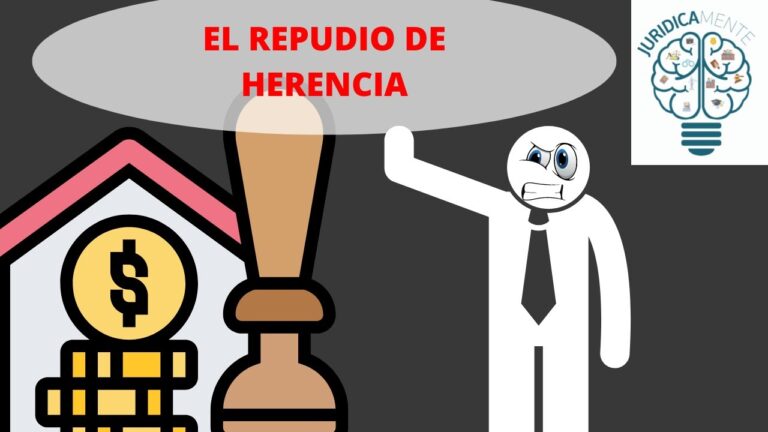 diferencia entre repudio y renuncia a una herencia