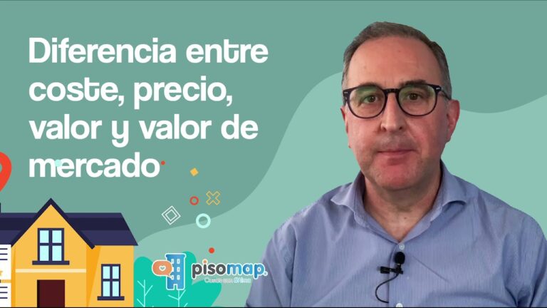 diferencia entre valor de tasacion y valor de mercado