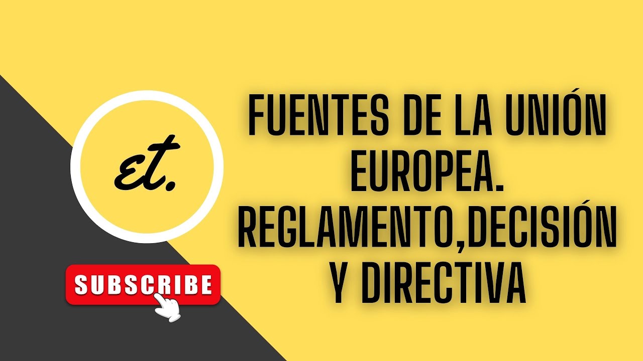 directivas de la union europea en materia laboral