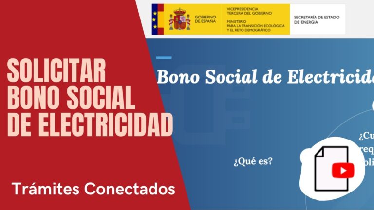 donde solicitar el bono social de la luz