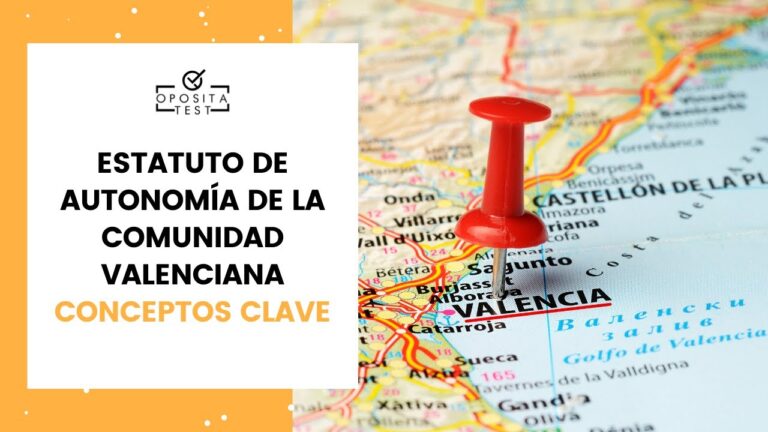 el estatuto de autonomía de la comunidad valenciana