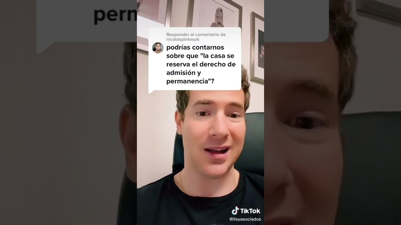 el local se reserva el derecho de admision y permanencia