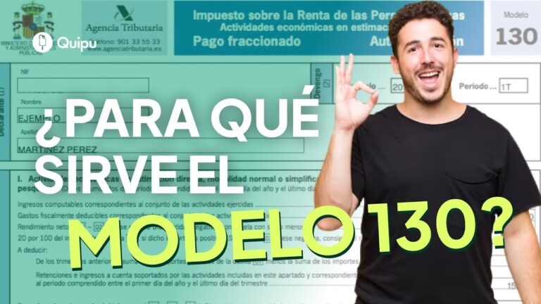 el modelo 130 se puede presentar en papel