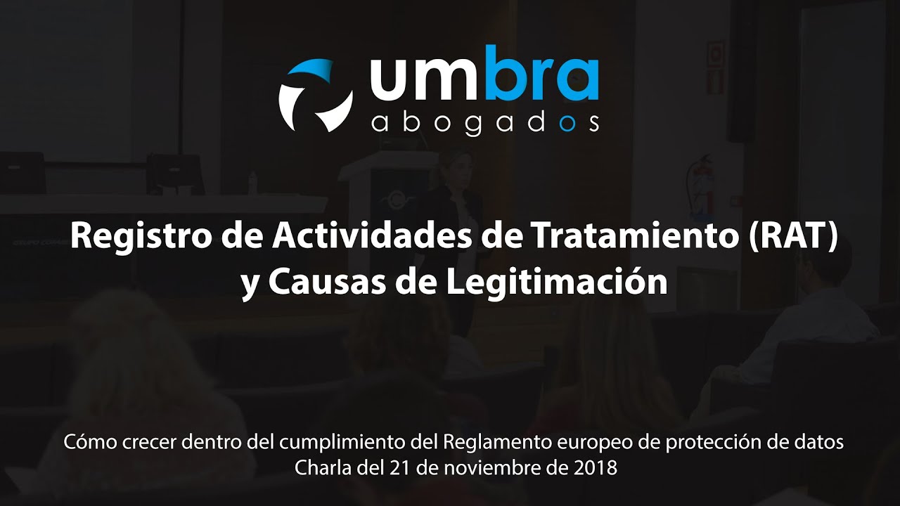 el registro de actividades de tratamiento es obligatorio