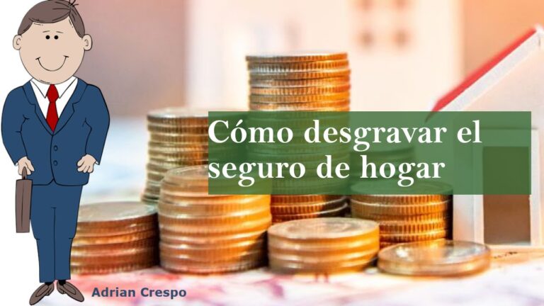 en que casilla se desgrava el seguro de hogar