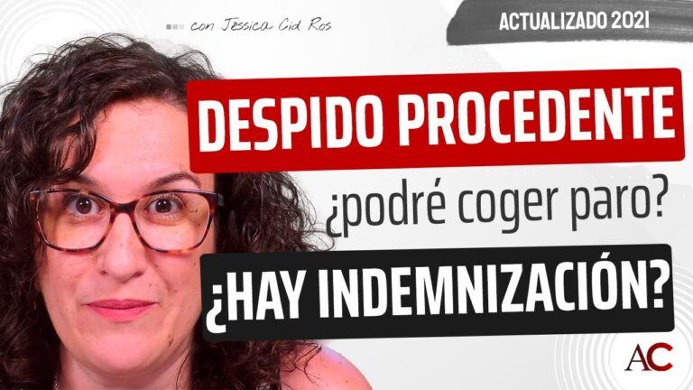 en un despido procedente hay derecho a paro