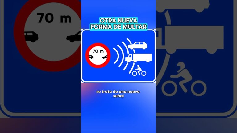 en una autopista a partir de esta señal