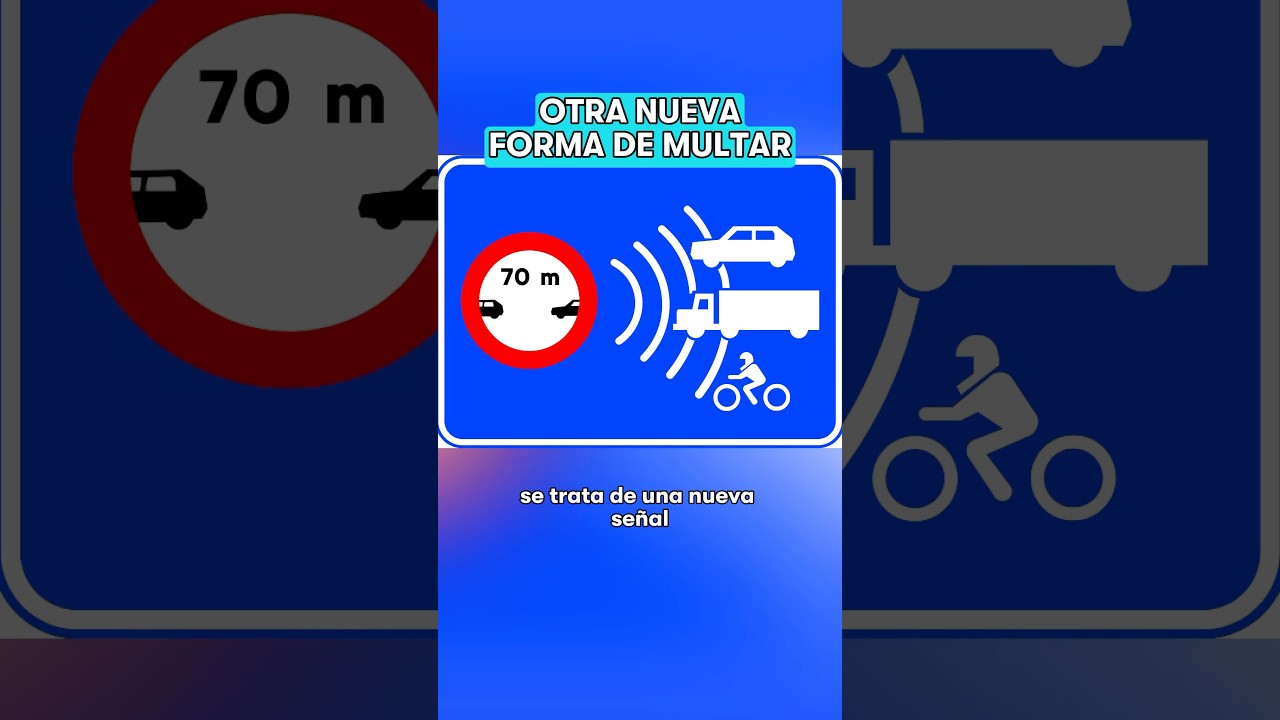 en una autopista a partir de esta señal