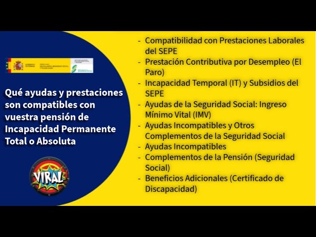 es compatible la incapacidad permanente total con la ayuda familiar
