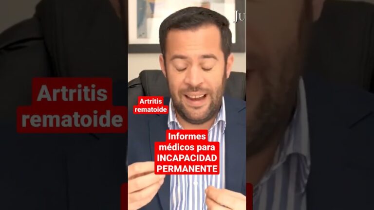 es la artritis reumatoide causa de incapacidad laboral