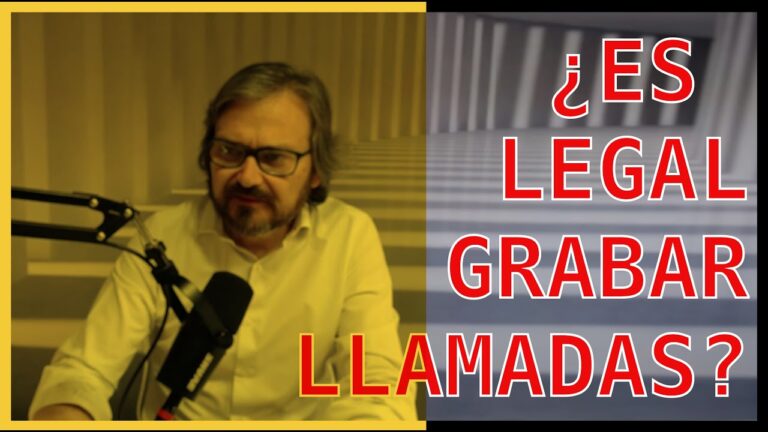 es legal la grabacion de llamadas en españa