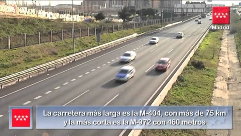 estado de las carreteras de la comunidad de madrid