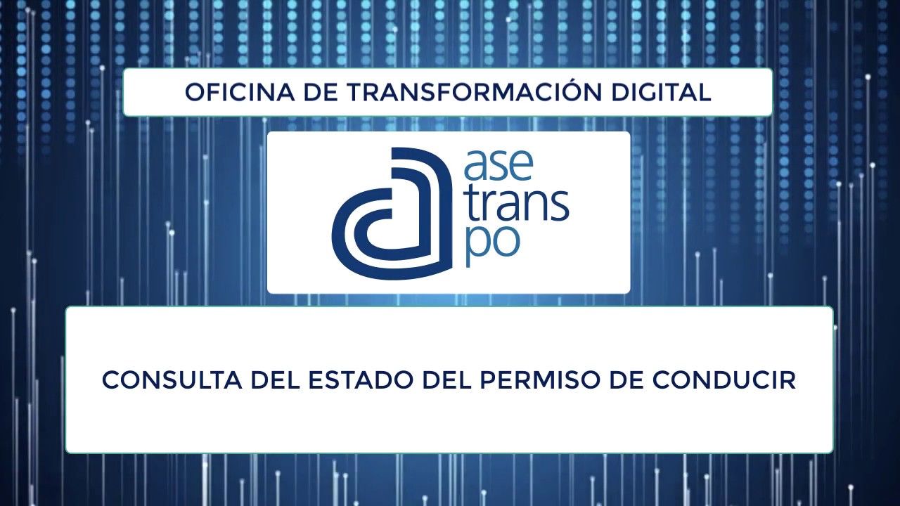 estado de tramitacion de mi permiso de conducir