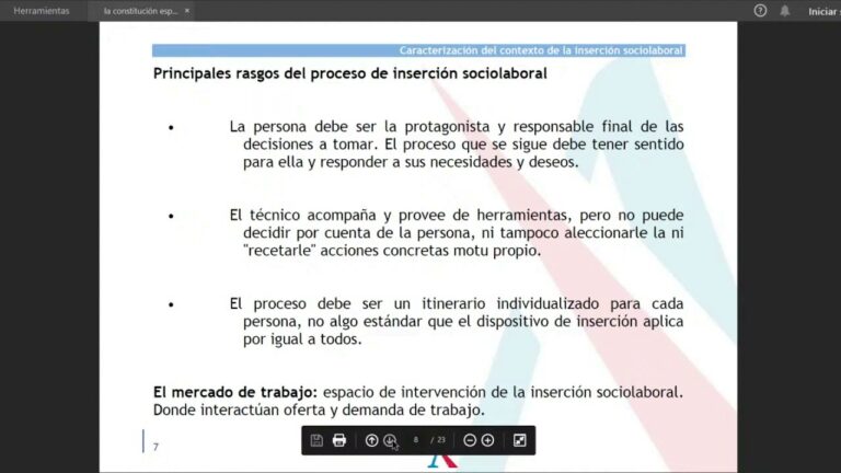estrategias y actividades formativas orientadas a la inserción socio laboral