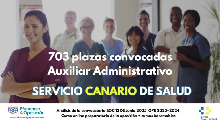 examen de auxiliar administrativo del servicio canario de salud