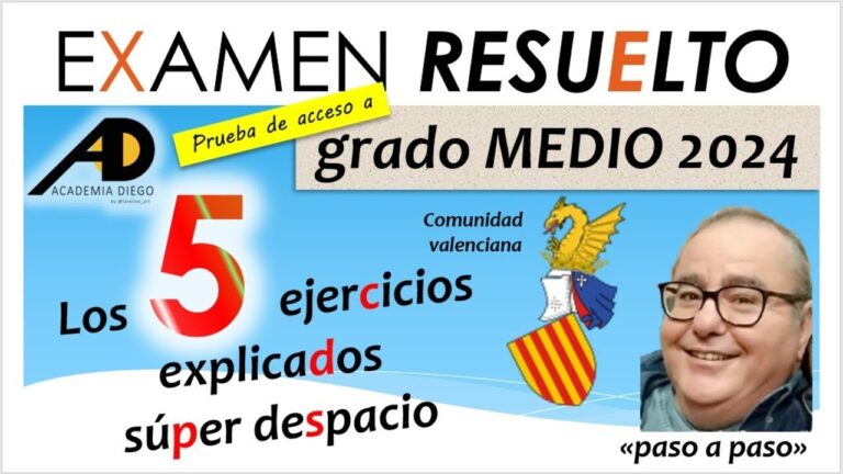 examenes resueltos prueba de acceso grado medio comunidad valenciana